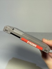 Godzilla Nintendo NES Cart only Authentic Tested Read Tested