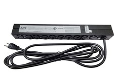 APC AP9562 Basic Rack PDU 1U 15A 120V 10-Outlet Power Distribution Unit New