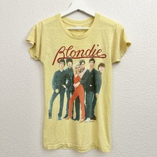 Vintage 70s 1979 Blondie Tour Band Music Tee T Shirt Original Parallel Lines