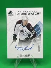 2017-18 SP Authentic Hockey Future Watch Tyson Jost Auto #/999