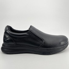 Kuru Kivi 2 Mens Size 11 Triple Black Classic Walking Leather Slip-On Shoes