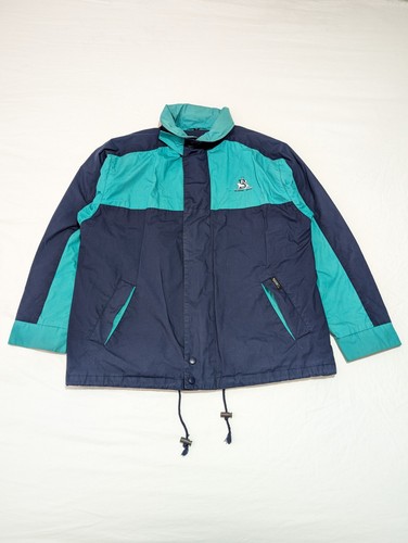 Baracuta, Baracuta Active 2000 Mens Jacket Blue / Teal Size 40 Softshell Tyvek Vintage