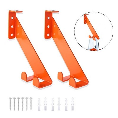 3-in-1 Kettensäge Wandhalterung mit 4 Zoll Wandabstand und 1,18 Zoll Haken