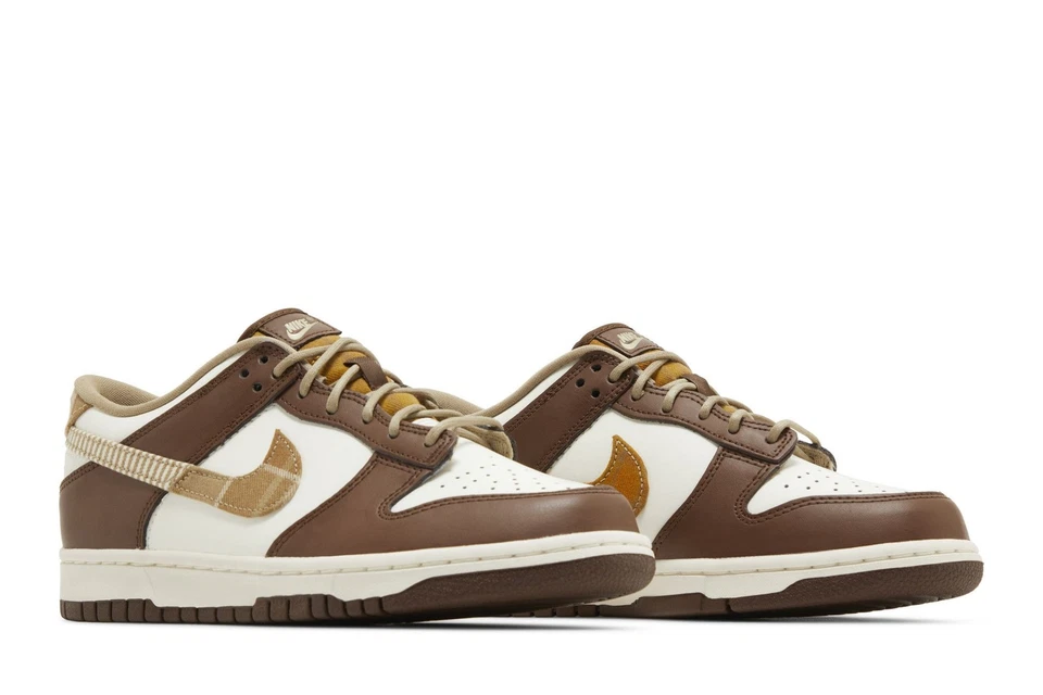 Nike Dunk Low Brown/Plaid Youth's FV3653-191 | eBay