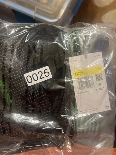 Nike X Off White Mc Calzas Largas Negras Apretadas con Bolso de Cintura Mujer Talla S DV5552-010 - Imagen 22 de 22