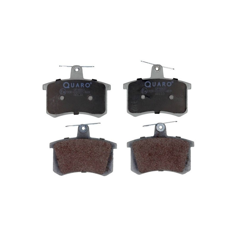 QUARO QP4860 Brake Pads Set Rear for 100 A4 80 A6 Thema Coupe 164 200 90 Croma A