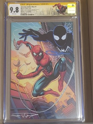 Amazing Spiderman #1, CGC 9.8 (ONLY 2)!!!, 2X Signed, Remarked by Sajad Shah