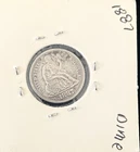 1887 Seated Liberty Dime. Better Grade VF - XF.