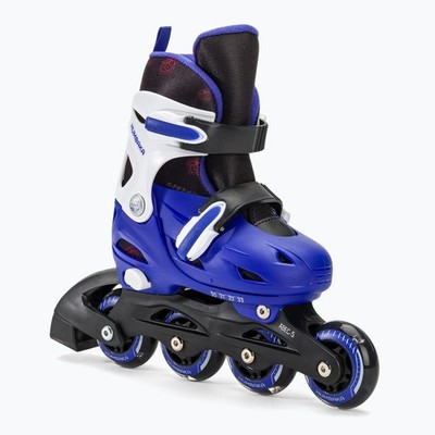 HUMBAKA Inlineskates Starjet LED Kinder Rollschuhe 3in1 blau EU 30-33