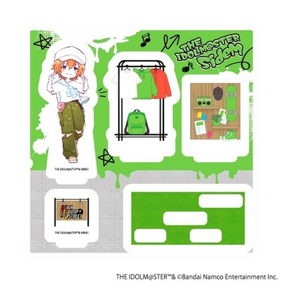 Haruna Wakazato 04 GraffArt IMAS SideM HIGH JUMP STREET POPUP baseyar Japan C011