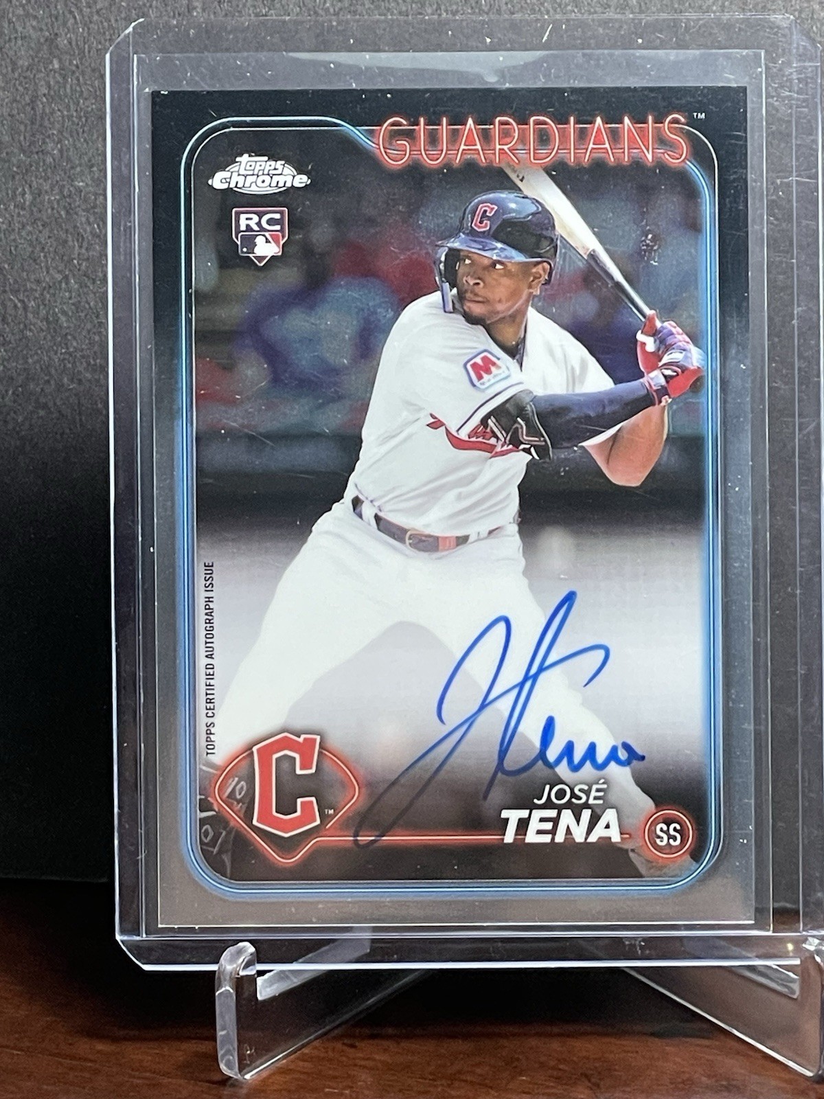 2024 Topps Chrome #RA-JT Jose Tena RC Rookie Autographs Insert Card