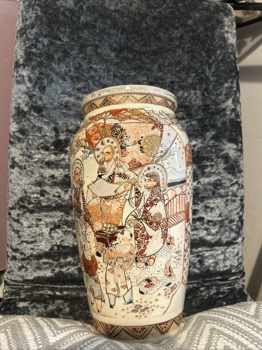 萨摩在日本古董花瓶| eBay