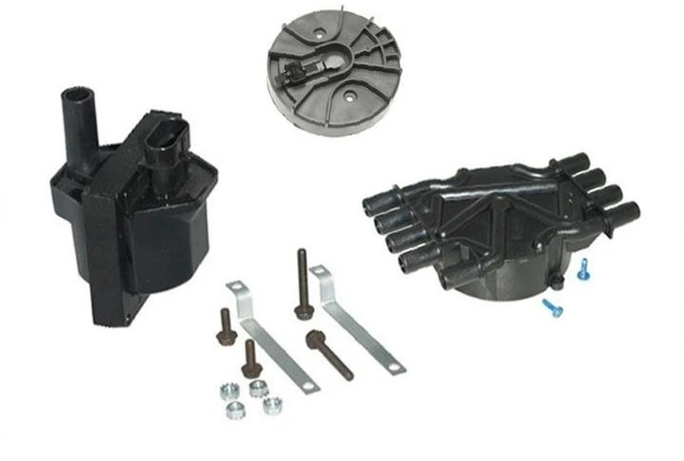 Kit de rotor y bobina de tapa de distribuidor AP 3P 100 % nuevo para camiones GM 5,0 L 5,7 L 96-99 Foto 4 de 4