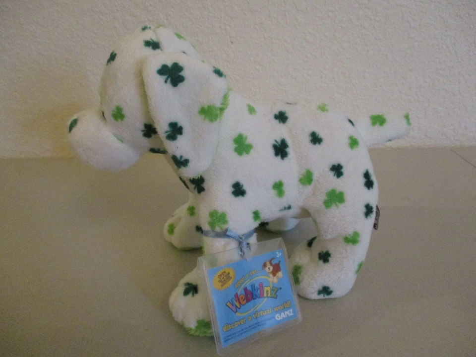 Webkinz Trébol Cachorro -HM447 Nuevo. Código precintado, sin usar. Adorable.  Foto 2 de 3