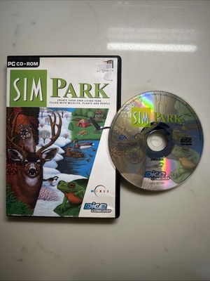 Sim Park für Windows 95 - PC CD-Rom Retro Maxis Spiel 1998
