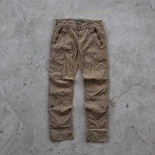 Vintage 90s Polo Rallph Lauren Multipocket Cargo Pants Womens Size 8 Brown