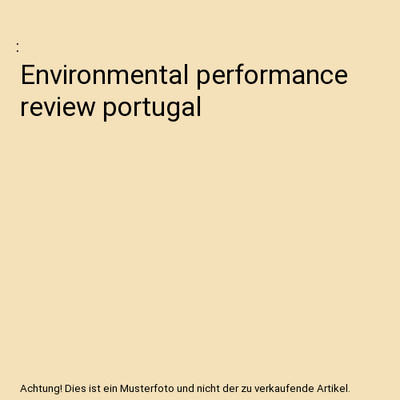 Environmental performance review portugal