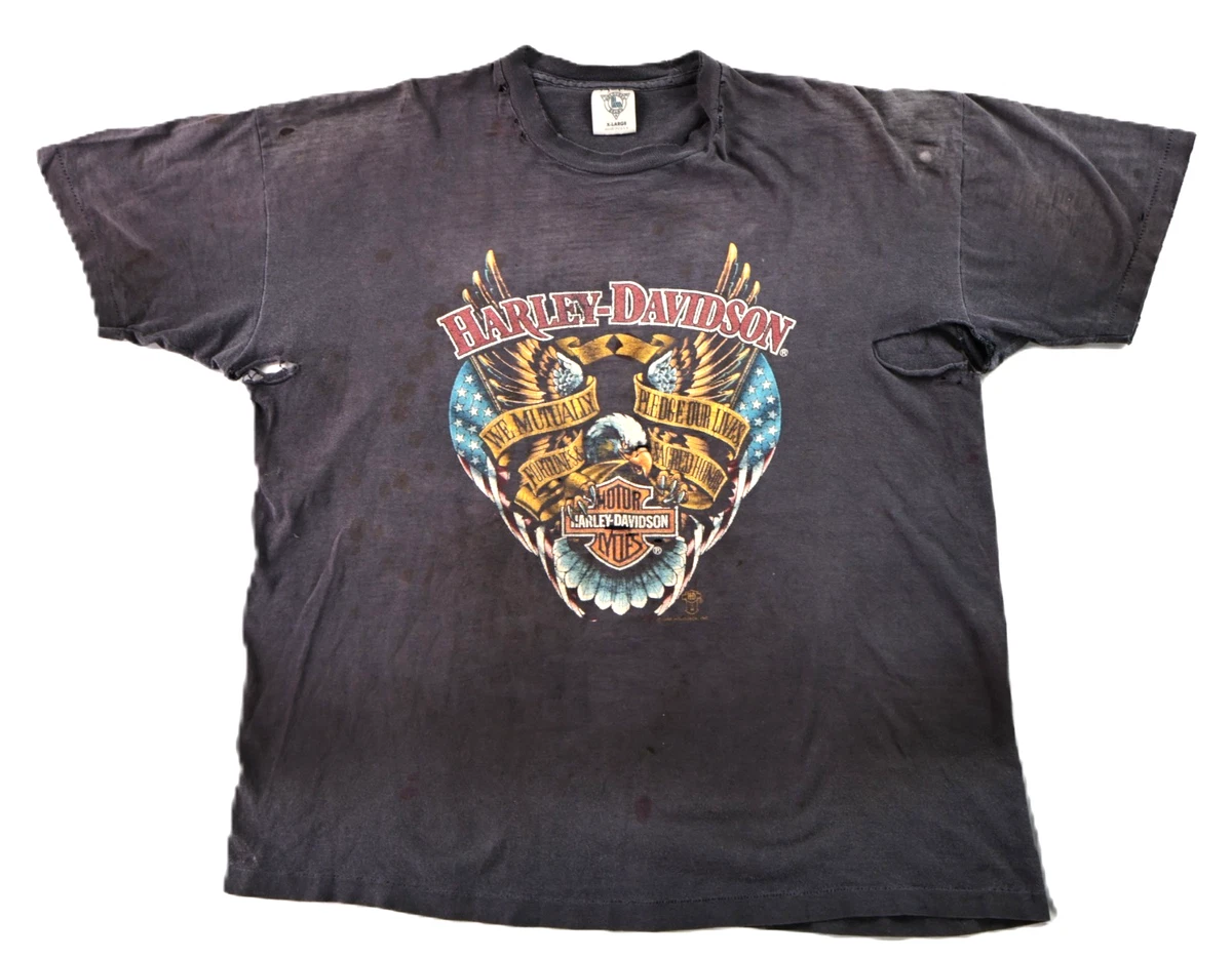 25+ Harley-Davidson 1980s Vintage T-Shirts for Men for sale