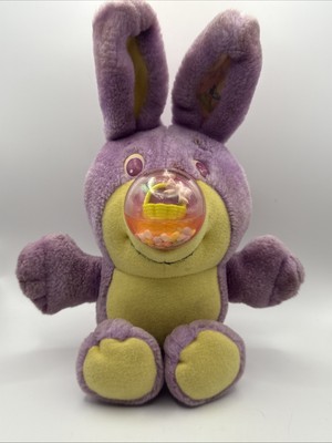 激鳴！Bunny LSB-80 JVNT！！ Vintage 1980s Chosun Bunny Rabbit White Cream & Brown Stuffed