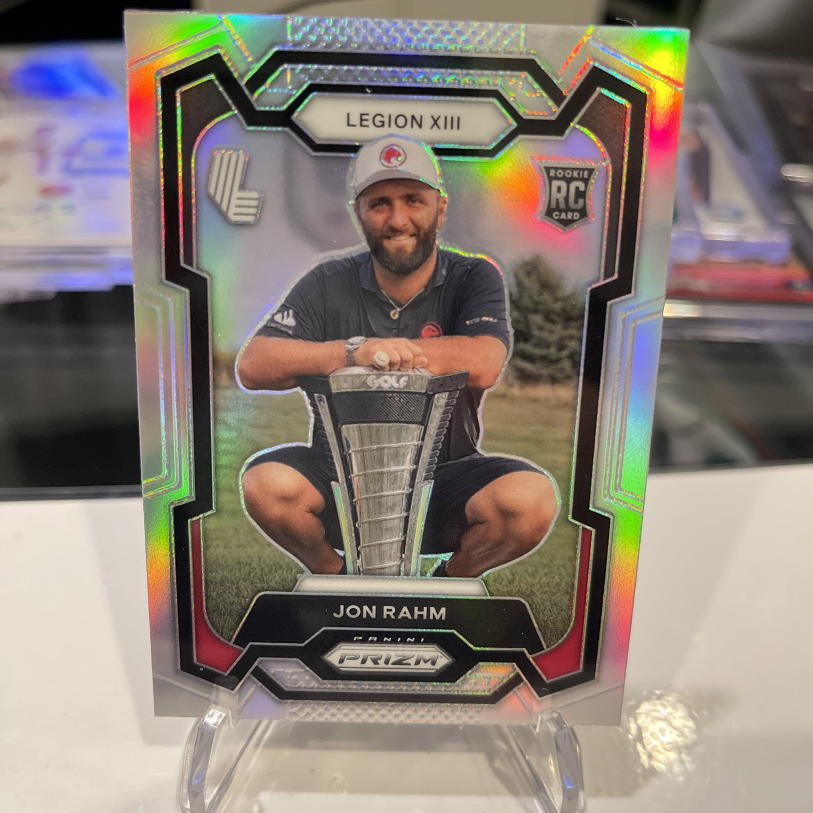 2024 LIV Golf Jon Rahm Rookie Silver Prizm Legion XIII True Variation