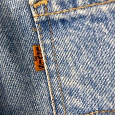 Levi's 550 Vintage Orange Tag Made in Canada Blue Jeans Men's Size 36 x 30