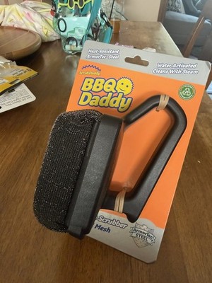 SCRUB DADDY  BBQ DADDY GRILL BRUSH BRISTLE STEAM CLEANING SCRUBBER
