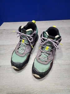 Merrell Speed Solo Women's Size 10.5 Green & Brown Suede Waterproof Hiking Boots