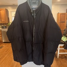 Columbia VERTEX Mens 2XLT Large Tall Black Do...
