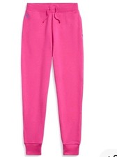 Polo Ralph Lauren Girls SweatPants JOGGER pink Blue Size MEDIUM NWT