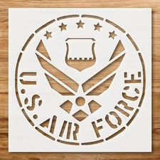 Custom Air Force Stencil for Unique Crafting Projects - StencilAir