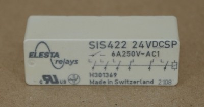 Elesta Relays zwangsgefürtes Sicherheitsrelais Model SIS 422  24VDC SP H301369
