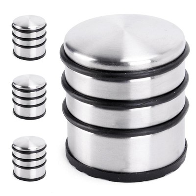 MSV 4x Edelstahl Türstopper Türpuffer Türhalter Stopper Halter hoch 1,2kg