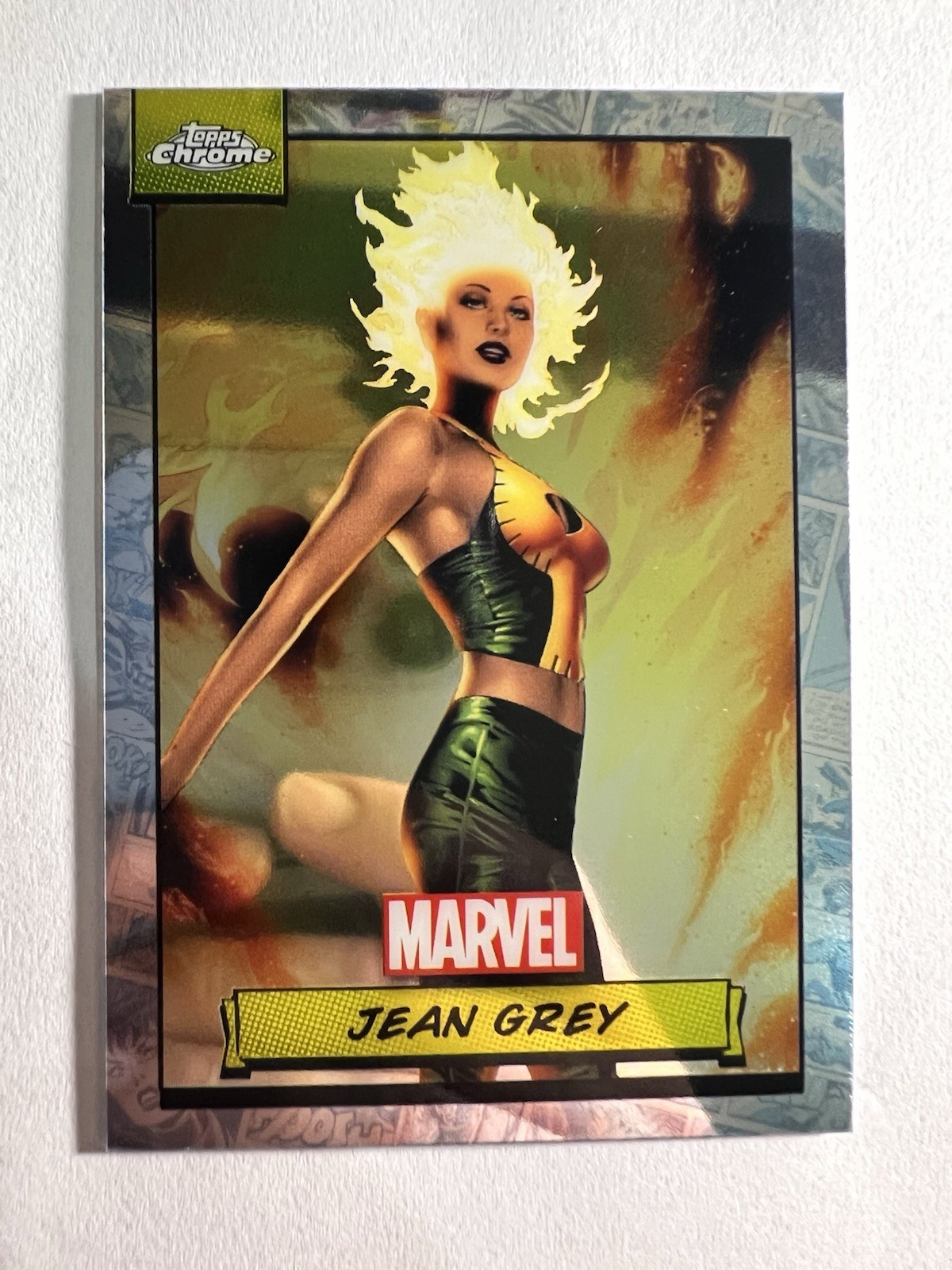 2024 Topps Chrome Marvel Jean Grey 27 Base