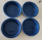 Fiestaware - Classic Rim Soup/Cereal Bowls 6 7/8"  - Blue - set of 4