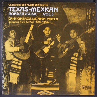 VARIOUS: cancioneros de ayer, vol. 3 FOLKLYRIC 12'' LP 33 RPM