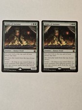 2x Augur Of Autumn - Midnight Hunt - Near Mint - Magic the gathering