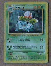 Ivysaur 30/102 Base Set 1999 Pokemon Card