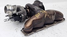 12-17 Bmw F25 X3 Xdrive28 N20 Turbocharger Turbo Charger W Exhaust Manifold Oem