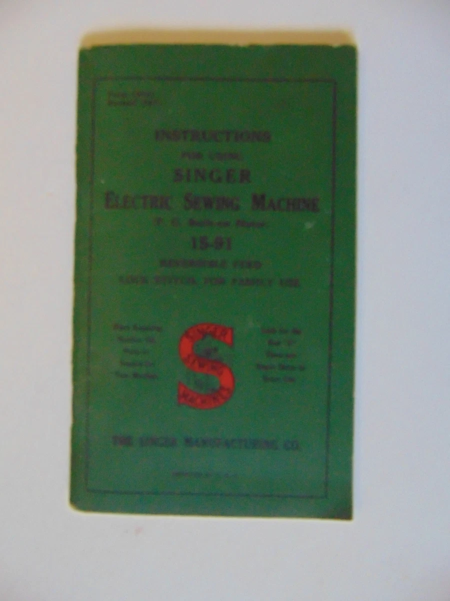Vintage Original Collectible Sewing Manuals & Books for sale | eBay