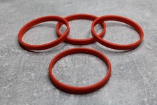 4x SET Zentrierringe Distanzringe  72,0 mm x 66,6 mm orange für Alufelgen