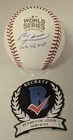 Ben Zobrist Signed Official World Series Baseball 2016 WS MVP Beckett Cubs Auto