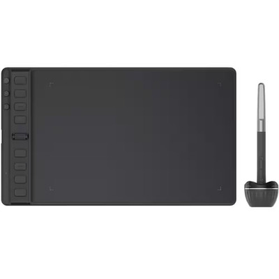 9 X 5 In. Drawing Tablet with Scroll Wheel, 8 Customized Keys Battery-Free Stylu