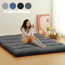 54" x 80" Full Size Japanese Floor Futo Mattress Potable Sleeping Camping Pad