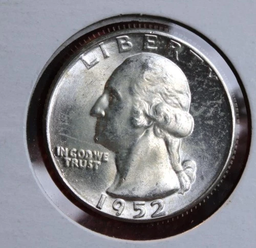 1952 P WASHINGTON SILVER QUARTER -  UNCIRCULATED PROOF  (ref# WQP-02)