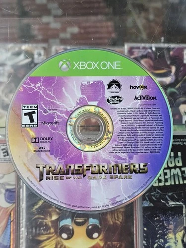 Transformers: Rise of the Dark Spark (Microsoft Xbox One, 2014) Game Disc Only