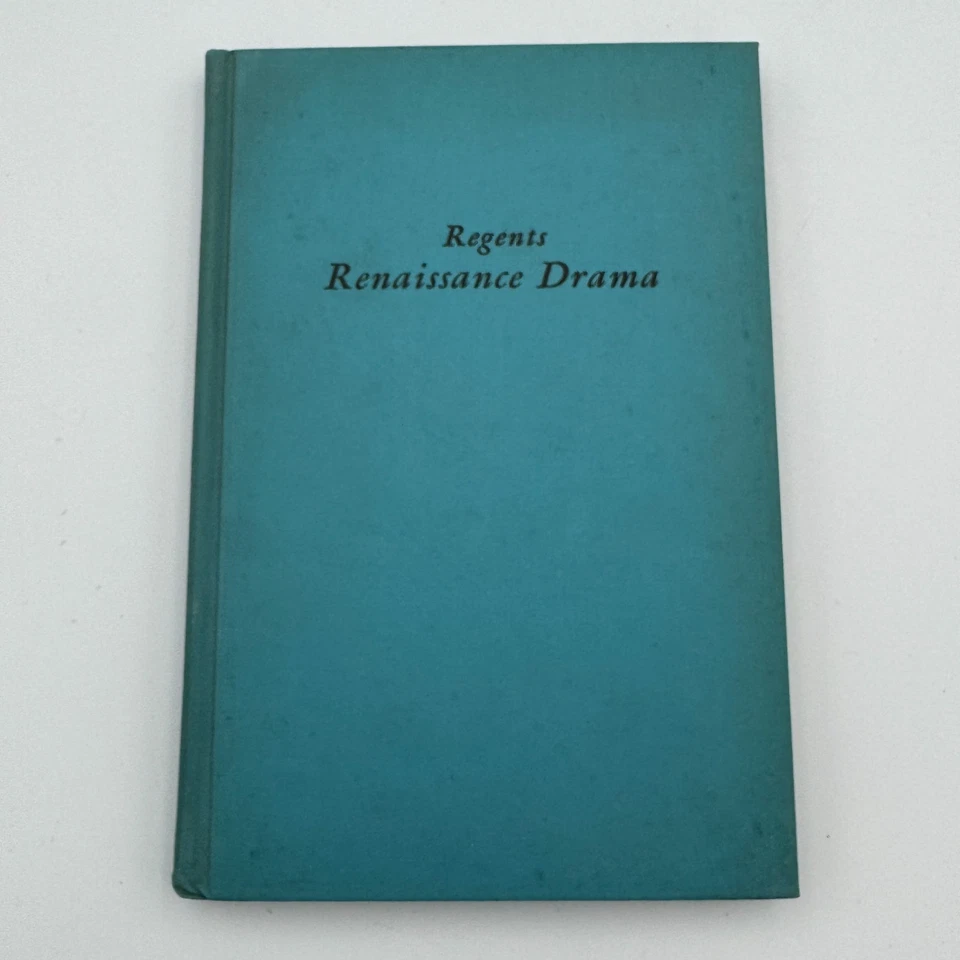 Regents Renaissance / Restoration Drama Lot of 6 HC Books University of Nebraska Foto 4 de 4