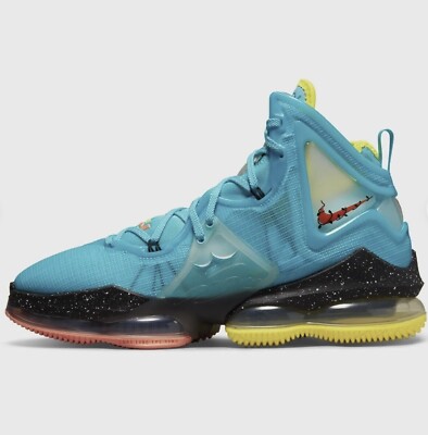 Nike Lebron 19 XIX Christmas UK 9,5 - DC9338 400