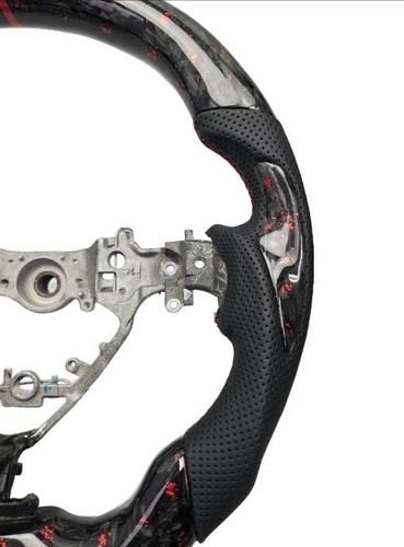 Volante de fibra de carbono forjado Asmodus 2015-19 Highlander 15-19 Sienna - Imagen 3 de 8