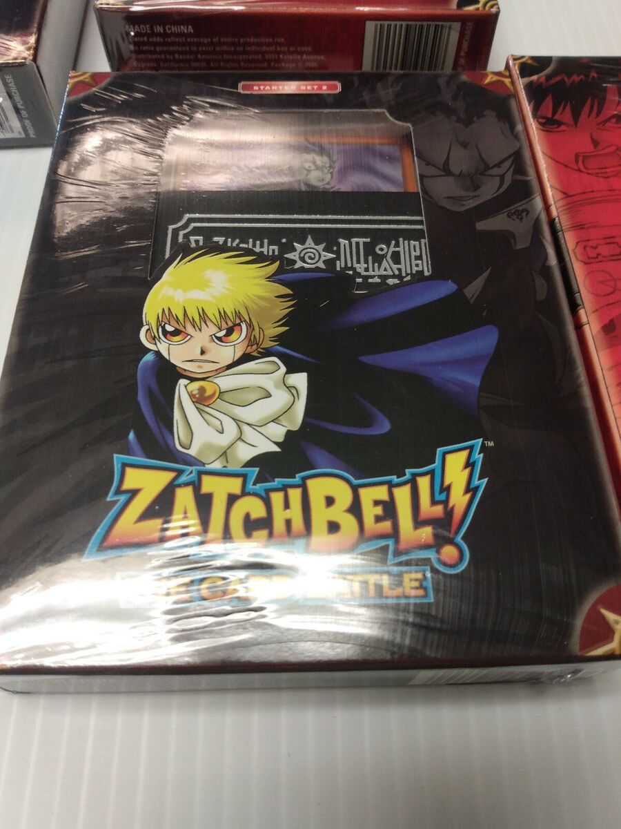 8 Decks Zatch Bell The Card Battle Game Starter Collector Sets 1 & 2 for  sale online