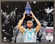 STEPHEN CURRY SIGNED AUTO 16X20 ALL-STAR PHOTO JSA AT89504 GOLDEN STATE WARRIORS